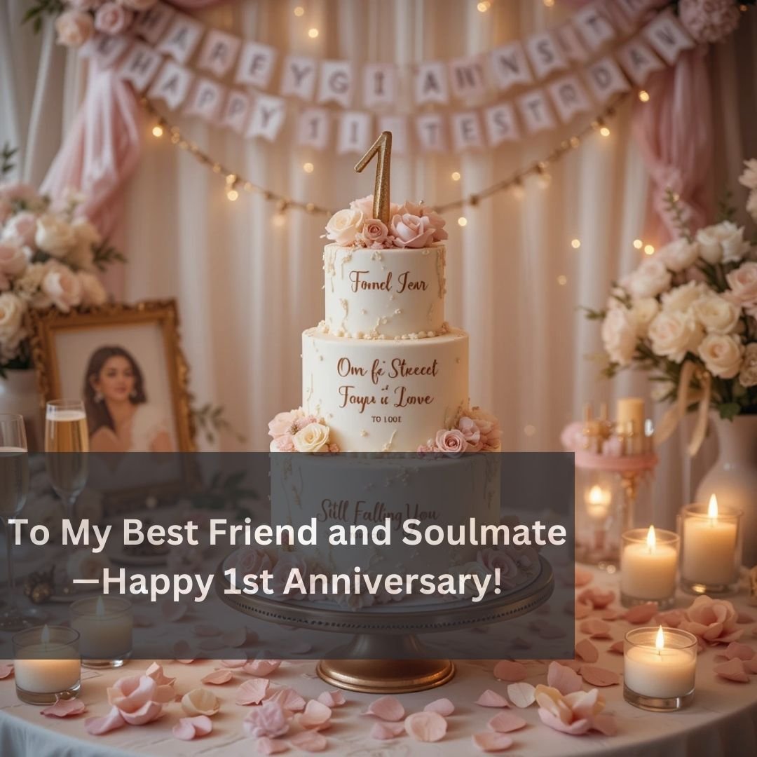 1st Wedding Anniversary Cake Writings: 15 Sweet and Heartfelt Messages to Celebrate Your First Year Together