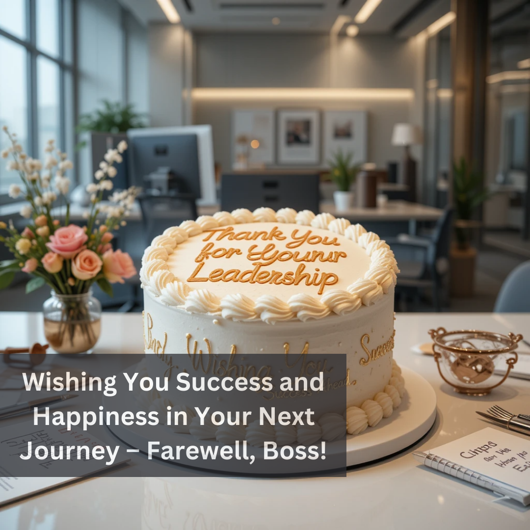 Professional Farewell Message on Cake: 10 Elegant and Meaningful Ideas to Honor Your Boss