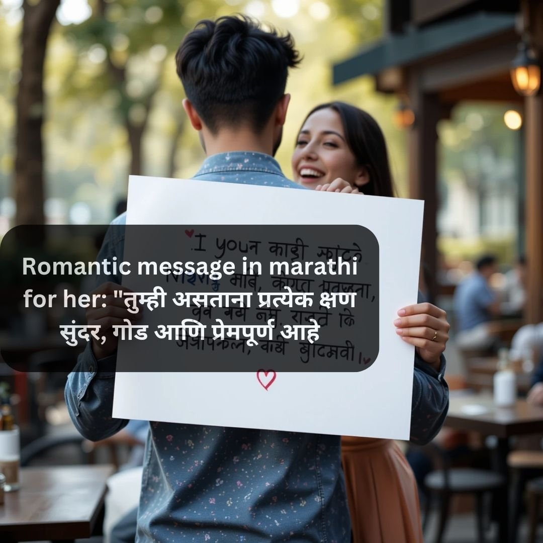 Romantic Message in Marathi for Her: 10 Beautiful Messages to Win Her Heart