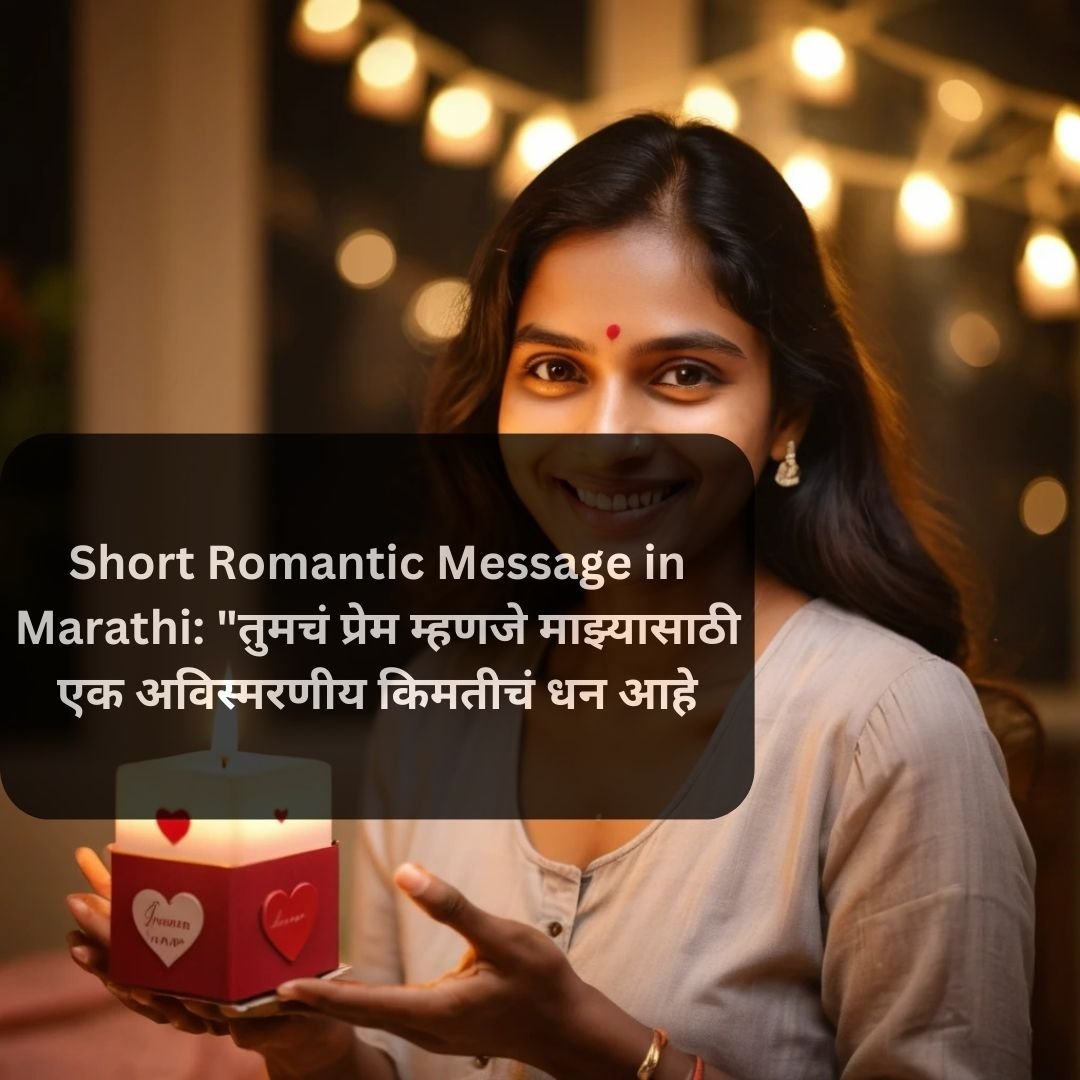 Short Romantic Message in Marathi: 10 Heartfelt Messages to Melt Your Lover's Heart