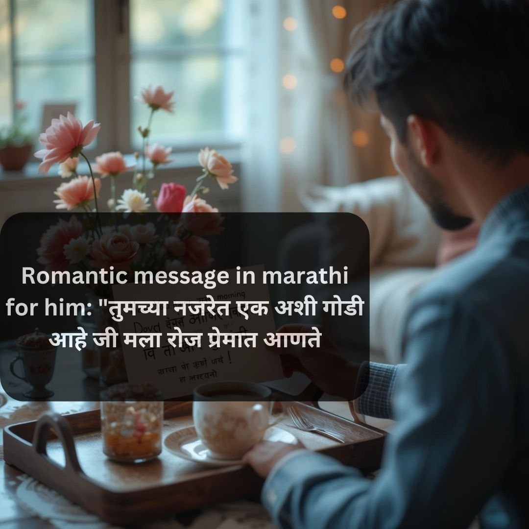 Romantic Message in Marathi for Him: 10 Heartwarming Messages to Express Your Love