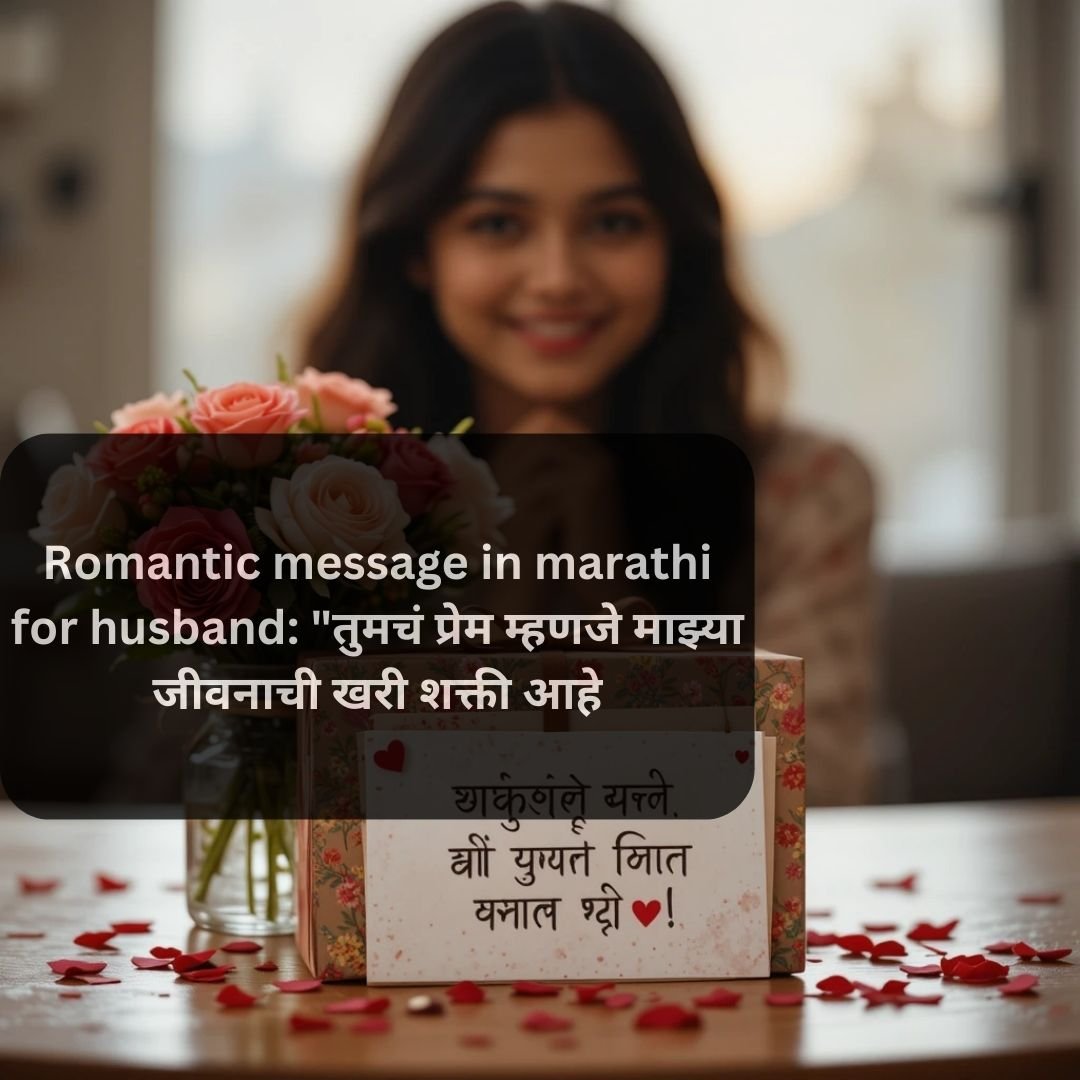 Romantic Message in Marathi for Husband: 10 Loving Messages to Make Him Feel Special