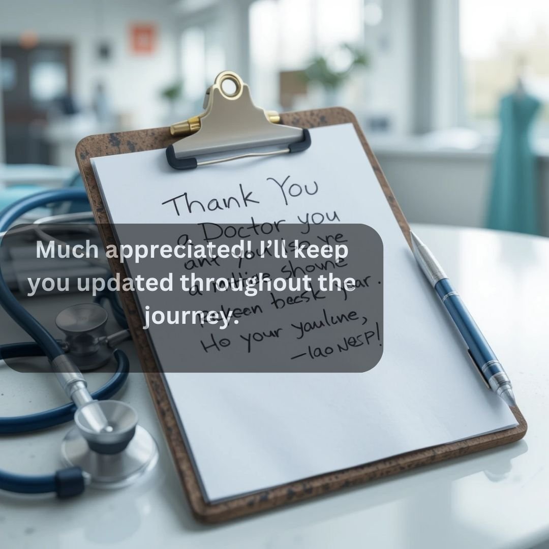 Short Thank You Doctor Message: 10 Powerful Ways to Express Heartfelt Gratitude